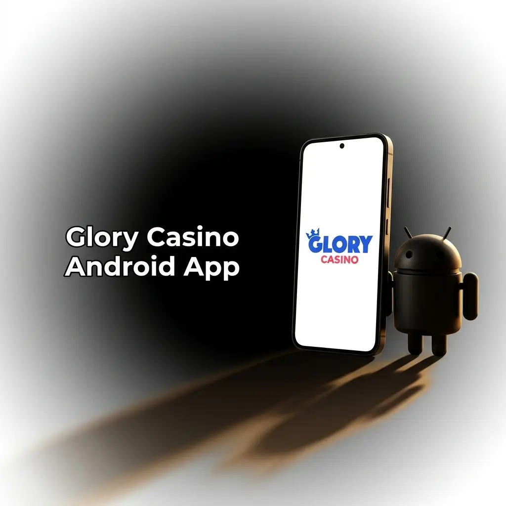 Glory Casino Android app interface showing sports betting and casino games accessible on a mobile device
